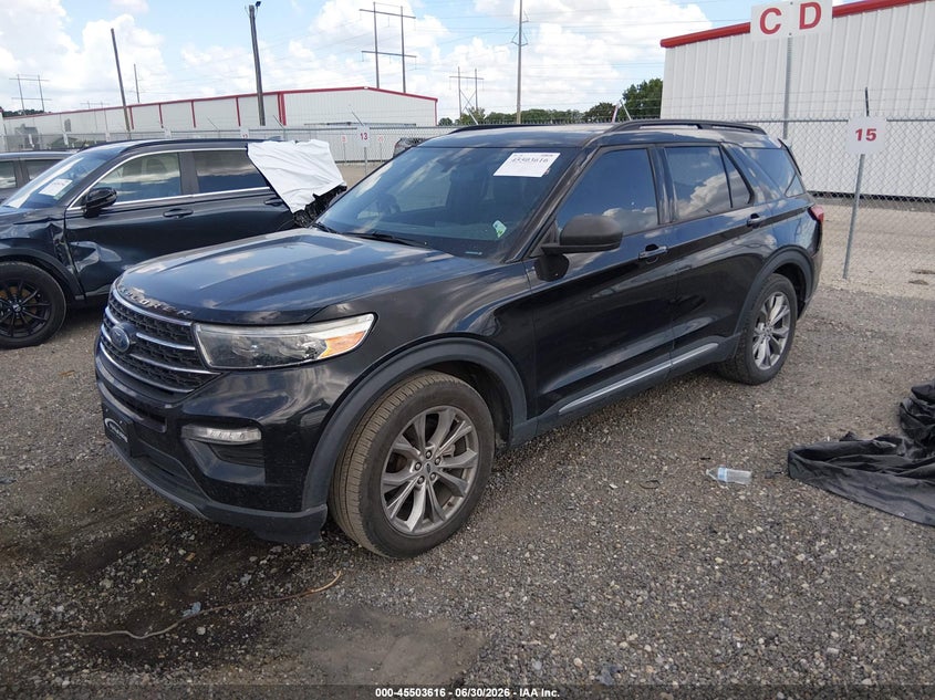Vin: 1fmsk7dh8lgb15805, lot: 46001832, ford explorer xlt 20202