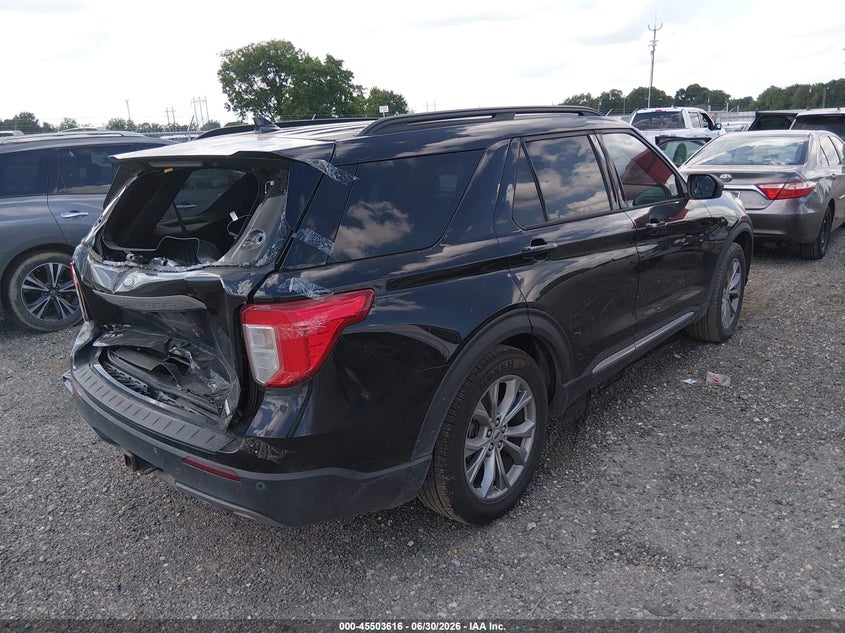Vin: 1fmsk7dh8lgb15805, lot: 46001832, ford explorer xlt 20204