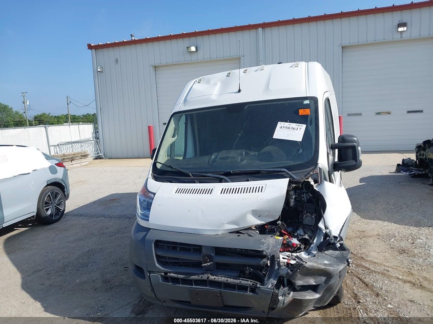 RAM PROMASTER 2500 2018 VIN 3C6TRVCG7JE113131