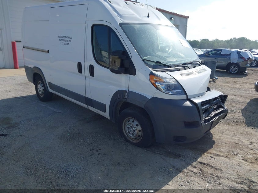 Vin: 3c6trvcg7je113131, lot: 46001833, ram promaster 2500 high roof 136 wb 2018 img_1