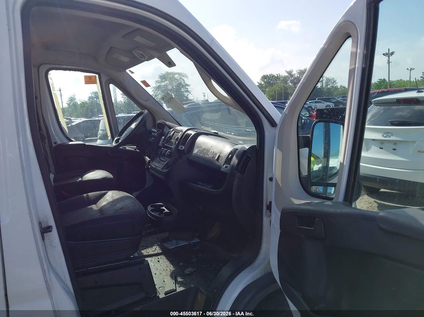 RAM PROMASTER 2500 2018 VIN 3C6TRVCG7JE113131