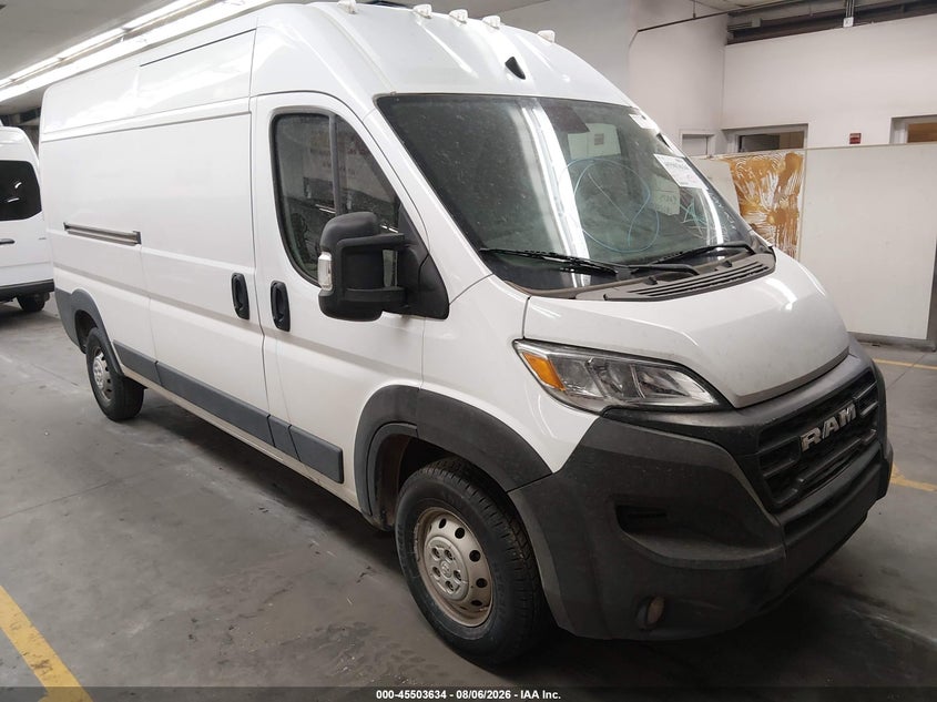 Vin: 3c6lrvdg5se507260, lot: 46001850, ram promaster 2500 tradesman high roof 159 wb w/pass seat 2025 img_1