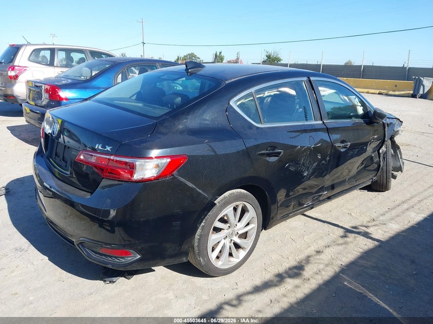 2017 ACURA ILX SEDAN 2.4L I-4 DI, DOHC, VVT, 201HP