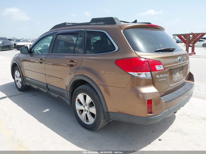 Vin: 4s4brblc9b3410017, lot: 46001871, subaru outback 2.5i limited 20113