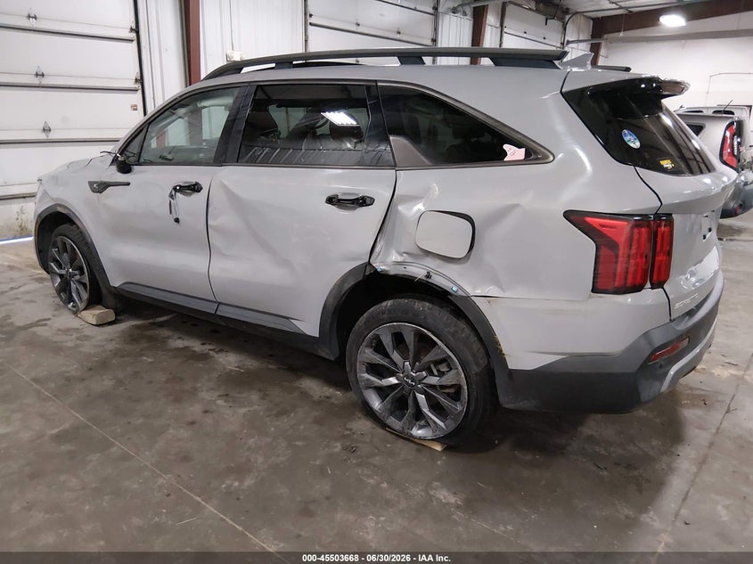 Vin: 5xyrkdlf0pg191027, lot: 46001884, kia sorento x-line sx prestige 20233
