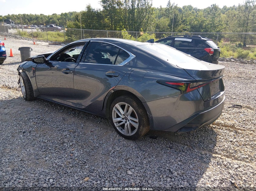 Vin: jthaa1d28m5114791, lot: 46001923, lexus is 300 20213