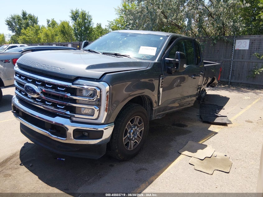 2024 Ford F250, Front & Rear, IAAI, VIN 1FT7W2BN2REC52804 — photo 2