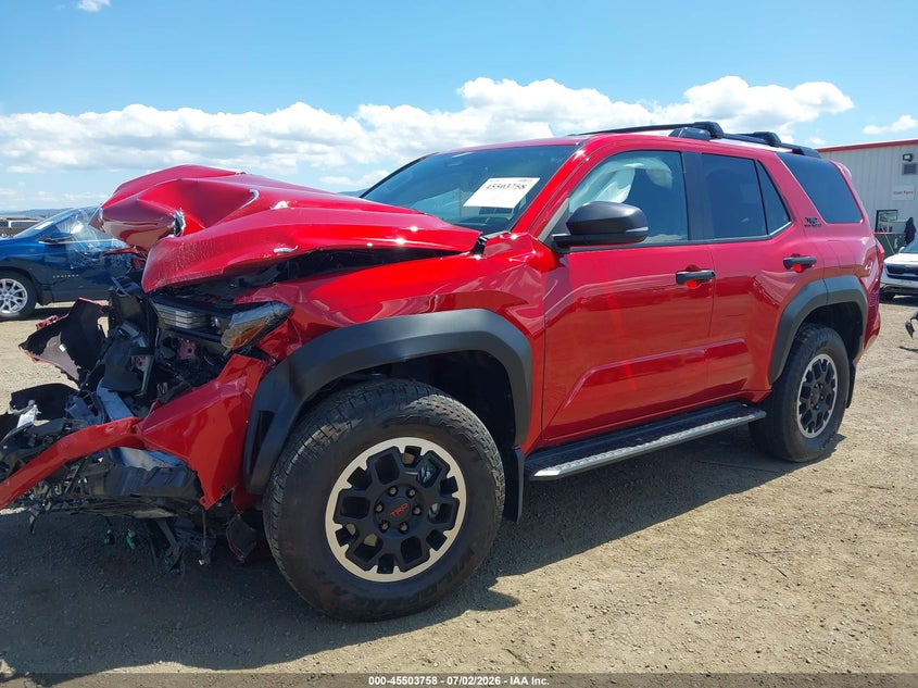 Vin: jteva5br5s5015896, lot: 46001974, toyota 4runner trd off road 20252