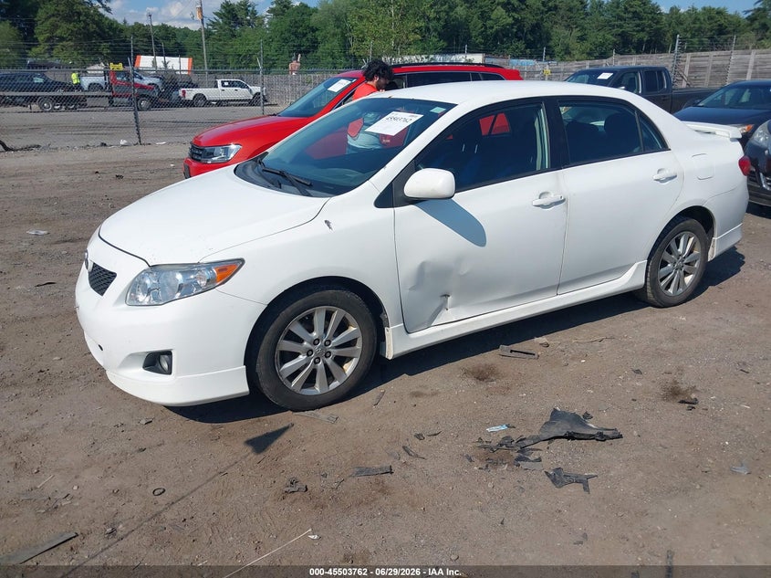 2010 Toyota Corolla, Left & Right Side, IAAI, VIN 2T1BU4EE8AC305777 — photo 2