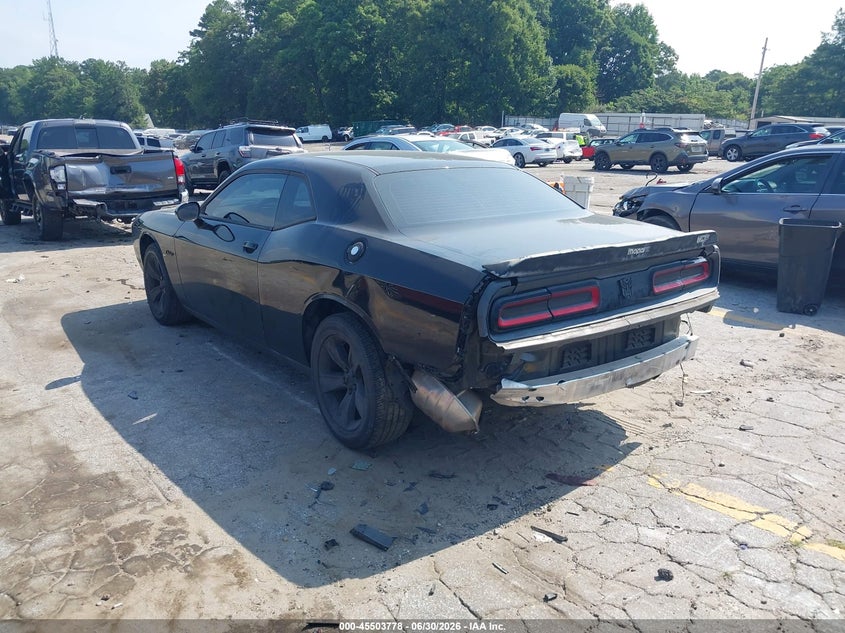 Vin: 2c3cdzagxgh338453, lot: 46001994, dodge challenger sxt 20163