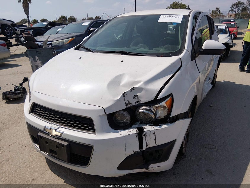 2014 Chevrolet Sonic Ls Auto VIN: 1G1JA6SG1E4170391 Lot: 45503787