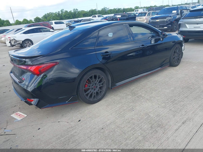 Vin: 4t1fz1fb3lu050298, lot: 46002008, toyota avalon trd 20204