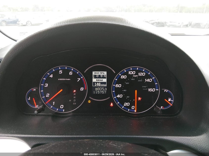 2008 Acura Tsx VIN: JH4CL96928C005319 Lot: 45503811