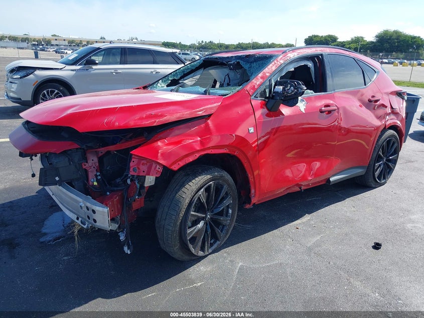 Vin: 2t2kgcez4rc036155, lot: 46002055, lexus nx 350 f sport handling 20242