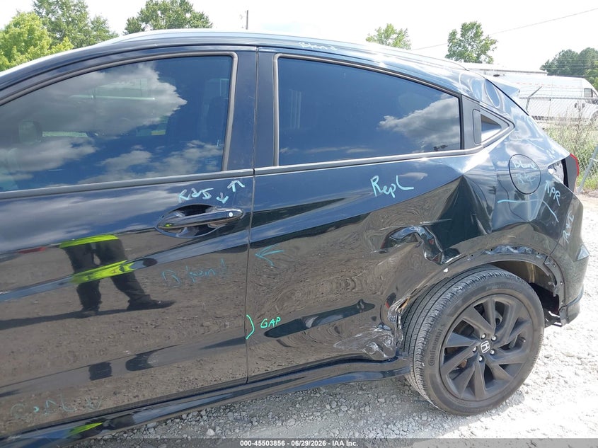 2022 Honda Hr-V 2Wd Sport VIN: 3CZRU5H13NM721921 Lot: 45503856