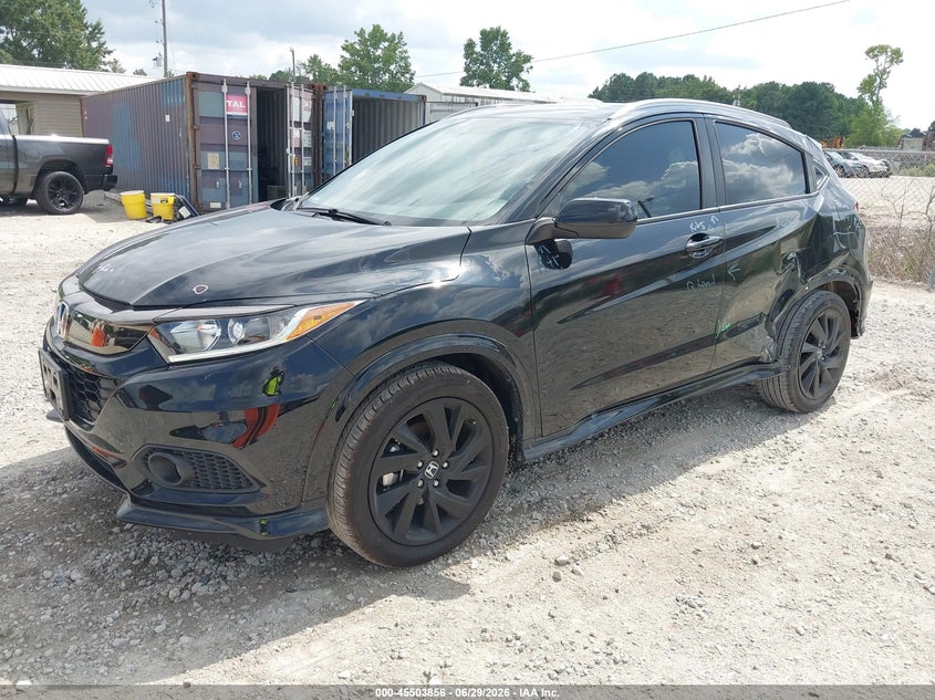2022 Honda Hr-V 2Wd Sport, Left Side, IAAI, VIN 3CZRU5H13NM721921 — photo 2