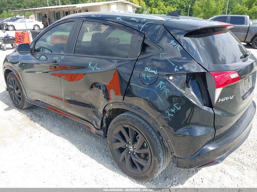 2022 Honda Hr-V 2Wd Sport VIN: 3CZRU5H13NM721921 Lot: 45503856