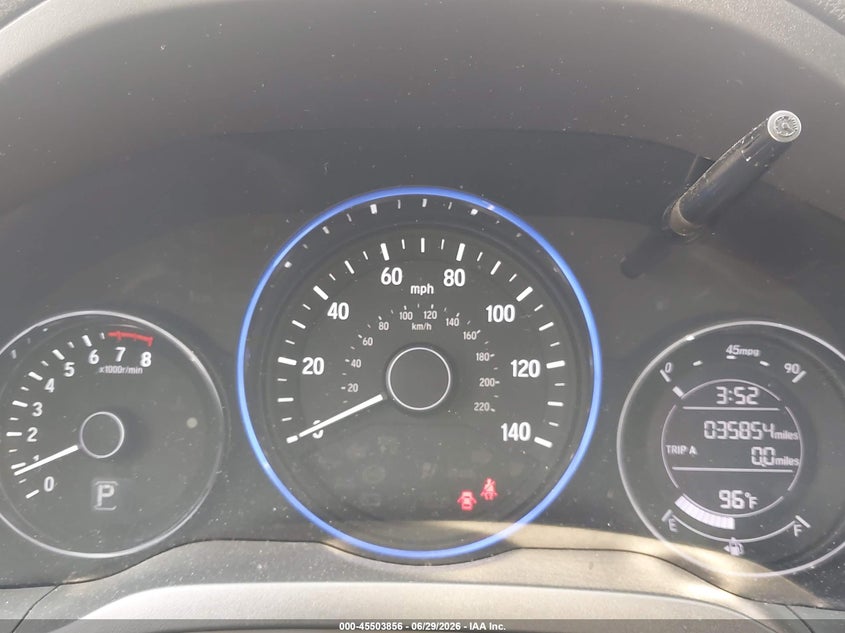 2022 Honda Hr-V 2Wd Sport VIN: 3CZRU5H13NM721921 Lot: 45503856
