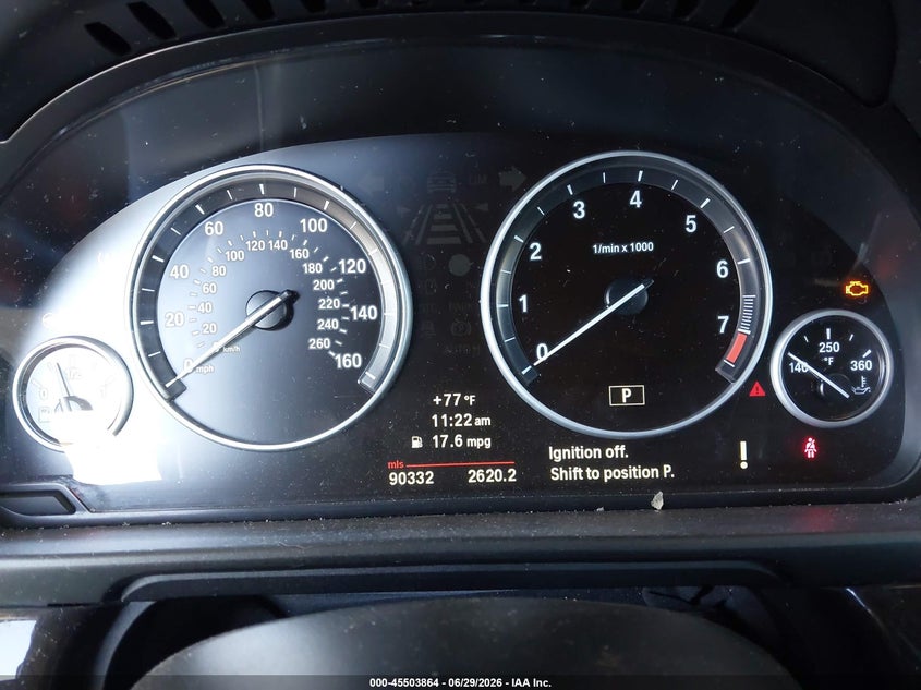 2012 BMW 535I auction photo 7