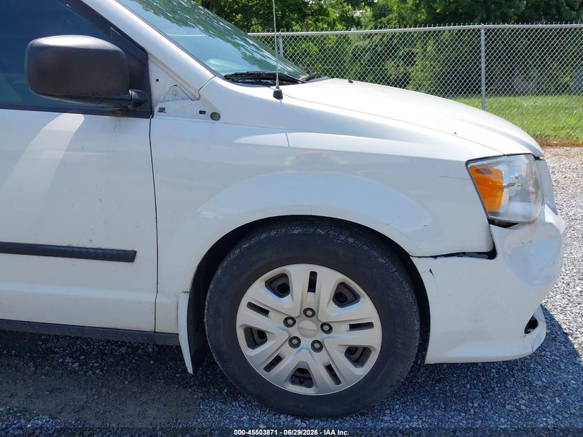 DODGE GRAND CARAVAN 2014 VIN 2C4RDGBG7ER459487