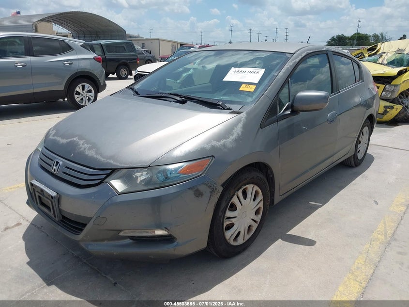 Vin: jhmze2h56as024313, lot: 46002101, honda insight lx 20102