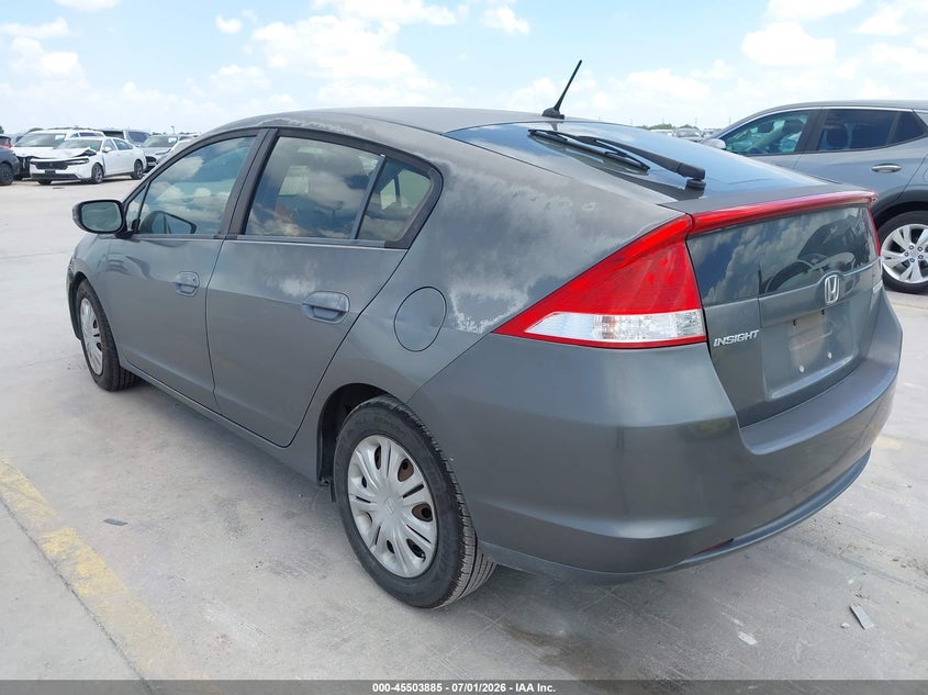 Vin: jhmze2h56as024313, lot: 46002101, honda insight lx 20103