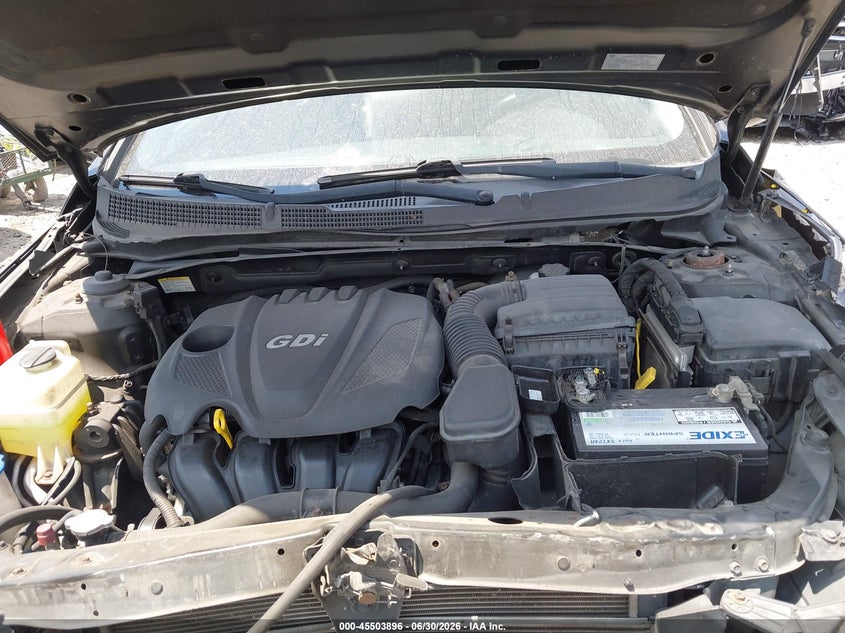 2011 HYUNDAI SONATA SEDAN 2.4L I-4 DI, DOHC, VVT, 190HP