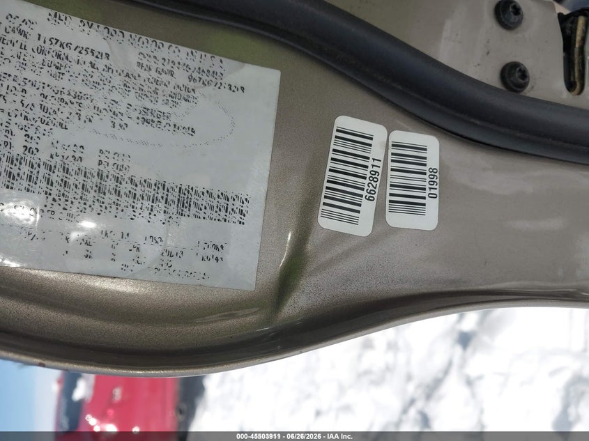 2002 Mercury Sable Gs VIN: 1MEFM50U12G643609 Lot: 45503911