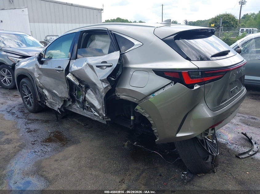 Vin: 2t2gdcaz2sc024046, lot: 46002132, lexus nx 250 premium 20253