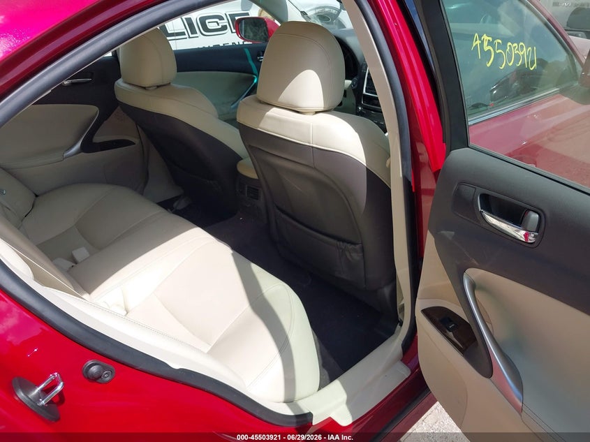2012 Lexus Is 250 VIN: JTHCF5C26C5059212 Lot: 45503921