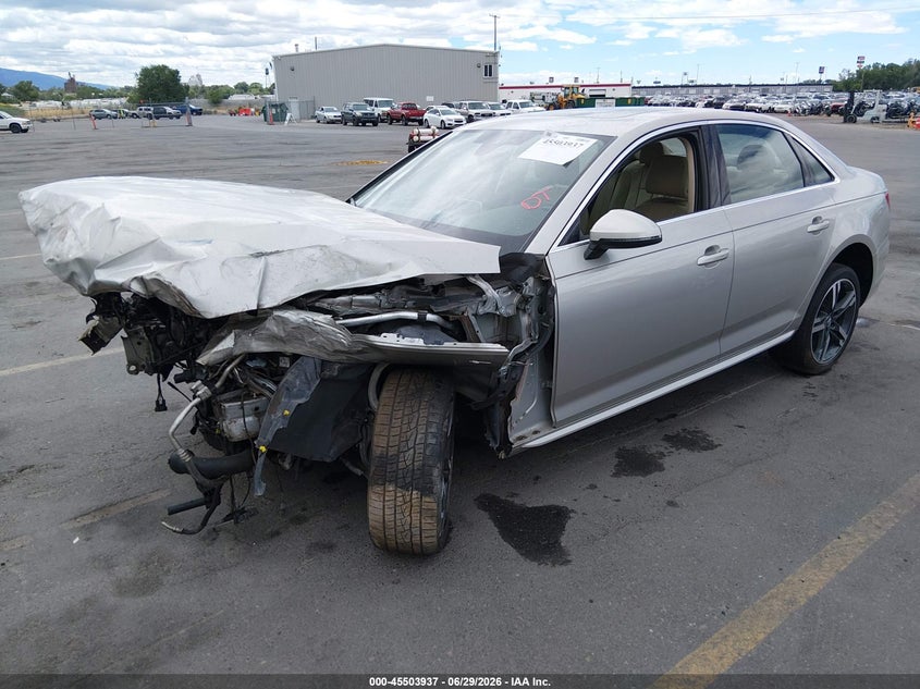 Vin: wauenaf47hn020460, lot: 46002153, audi a4 premium plus 20172