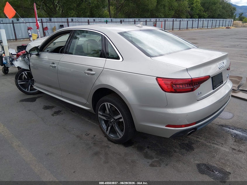 Vin: wauenaf47hn020460, lot: 46002153, audi a4 premium plus 20173