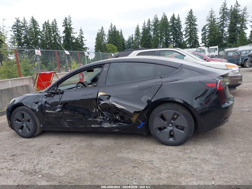 2023 TESLA MODEL 3 SEDAN ELECTRIC
