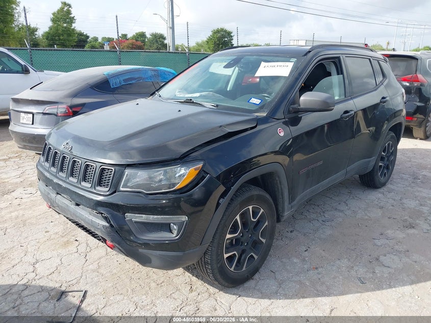 Vin: 3c4njddb0lt159615, lot: 46002175, jeep compass trailhawk 4x4 20202