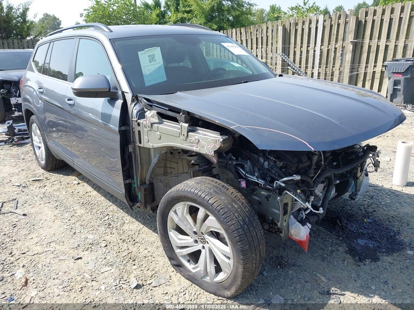 2022 VOLKSWAGEN ATLAS 3.6L V6 SE W/TECHNOLOGY