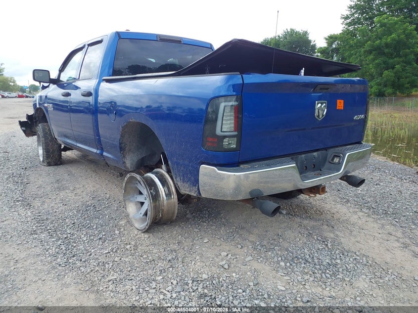 Vin: 1c6rr7ft5gs191640, lot: 46002217, ram 1500 tradesman 20163