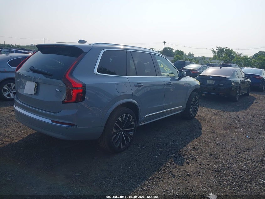Vin: yv4062pe0t1473131, lot: 46002229, volvo xc90 plus, b6 awd gas (mild hybrid), gasoline, bright, 7 seats 20264