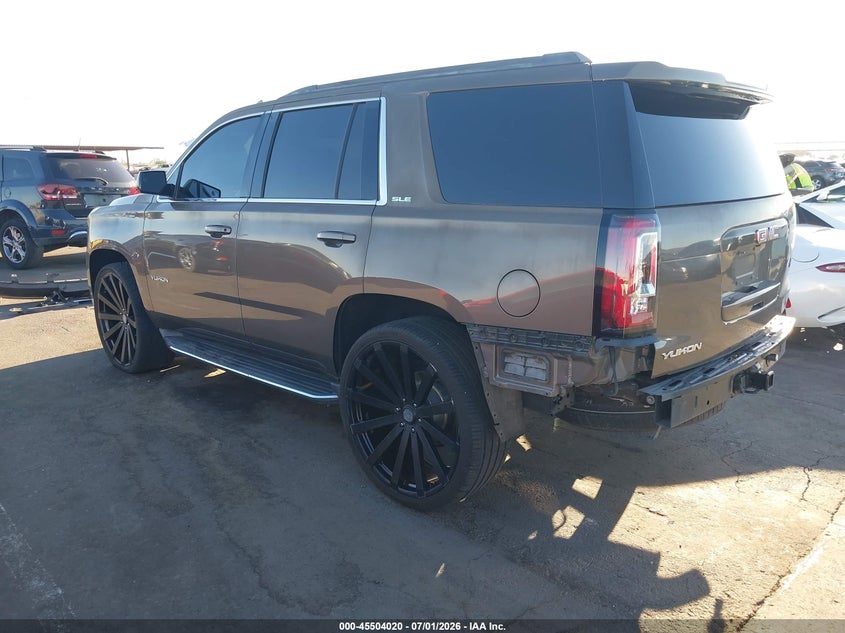 Vin: 1gks1akc2fr739379, lot: 46002236, gmc yukon sle 20153