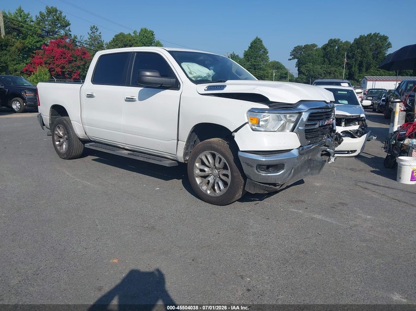 Vin: 1c6rrefg9kn763761, lot: 46002254, ram 1500 big horn/lone star  4x2 5'7 box 20191