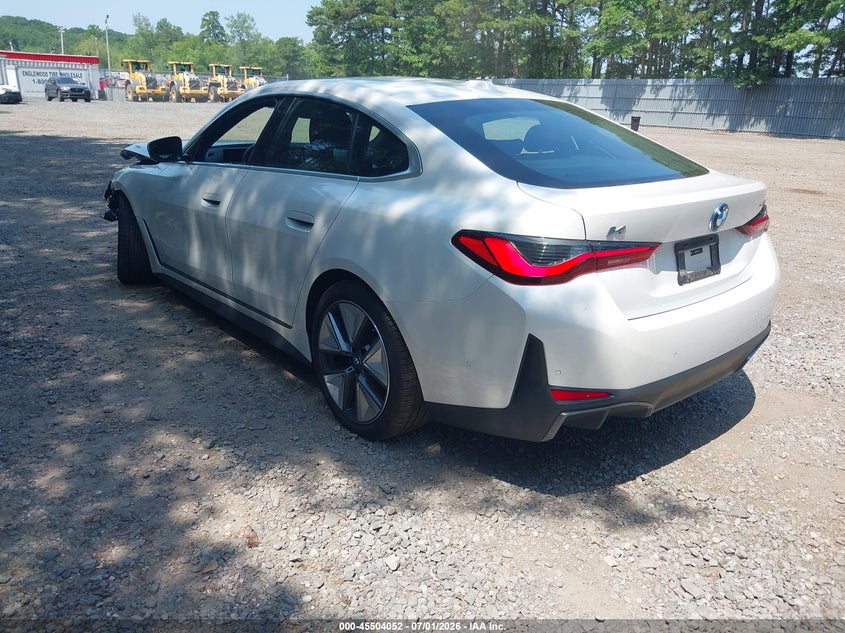 2024 BMW I4 GRAN COUPE auction photo 3