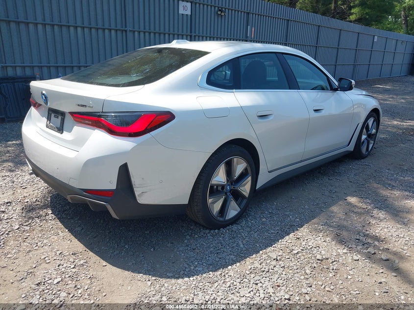 2024 BMW I4 GRAN COUPE auction photo 4