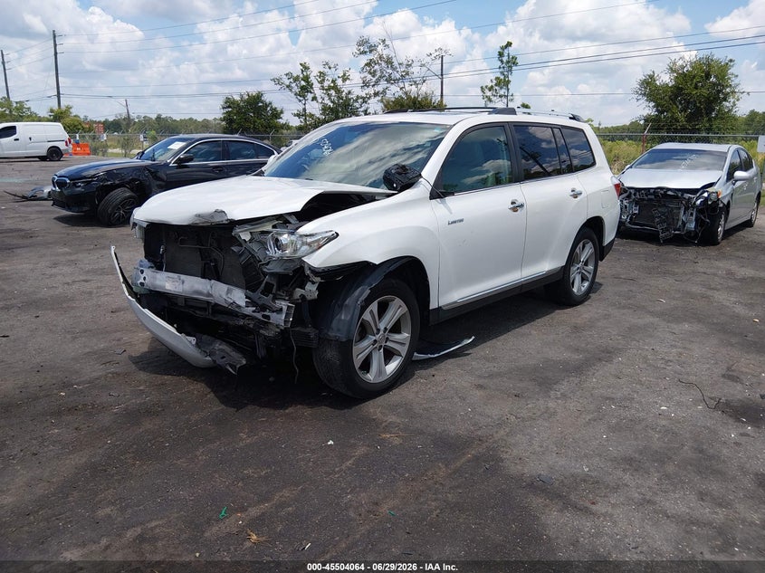 5TDYK3EH5CS084783 2012 TOYOTA HIGHLANDER LIMITED V6 photo 1
