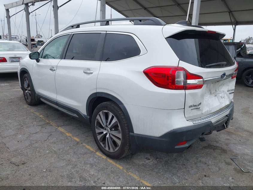 Vin: 4s4wmard3m3406963, lot: 46002301, subaru ascent touring 20213