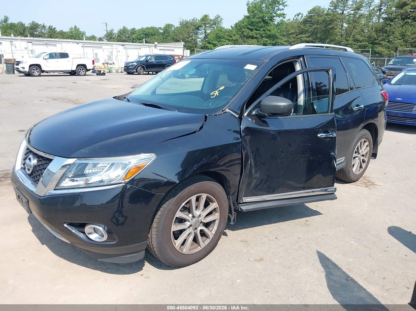 2016 Nissan Pathfinder, Лівий бік, IAAI, VIN 5N1AR2MMXGC612469 — фото 2