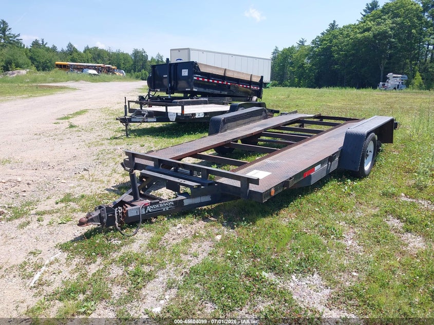 2006 ANDERSON MANUFACTURING 16' TRAILER auction photo 2