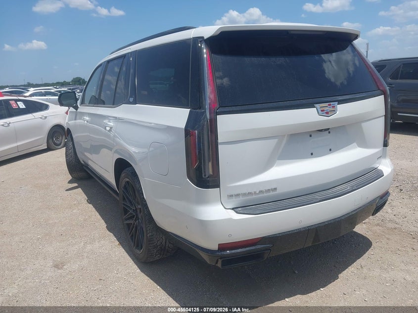 Vin: 1gys4fkl1pr418431, lot: 46002341, cadillac escalade 4wd sport 20233