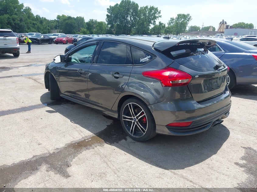 Vin: 1fadp3l98hl277648, lot: 46002369, ford focus st 20173