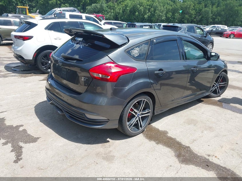 Vin: 1fadp3l98hl277648, lot: 46002369, ford focus st 20174