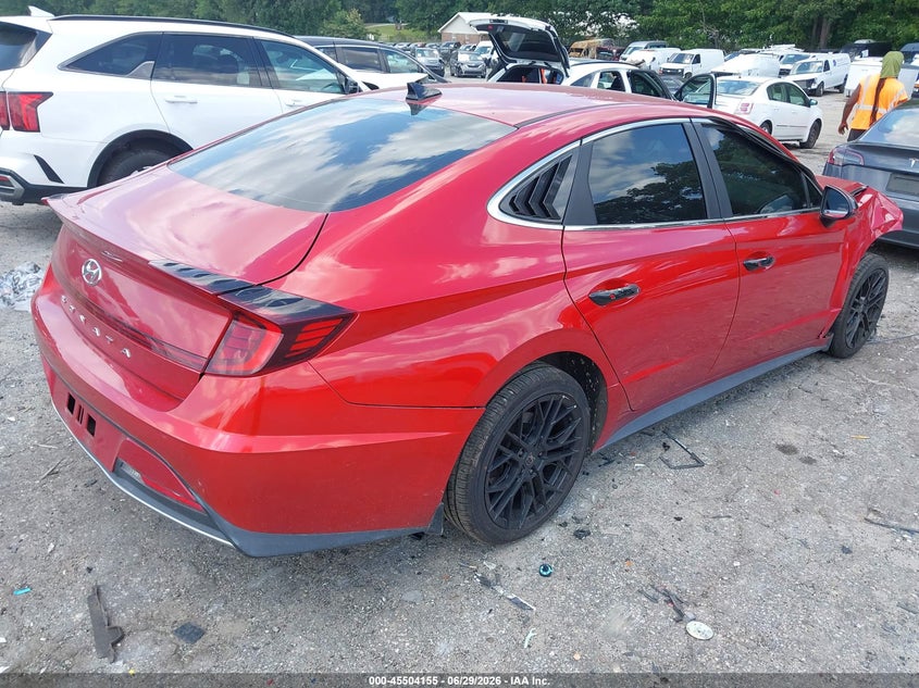 2021 HYUNDAI SONATA auction photo 4