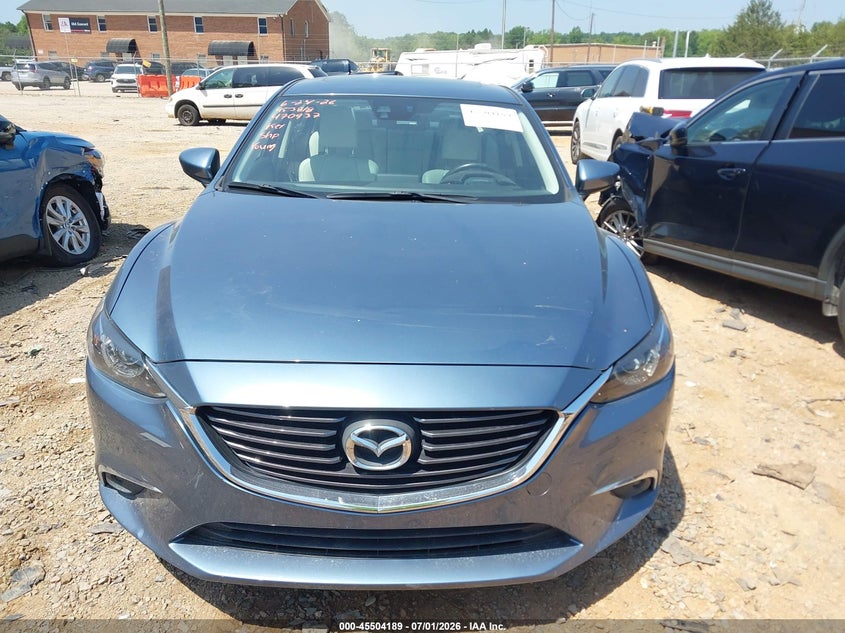 2016 MAZDA 6 SEDAN 2.5L I-4 DI, DOHC, VVT, 184HP